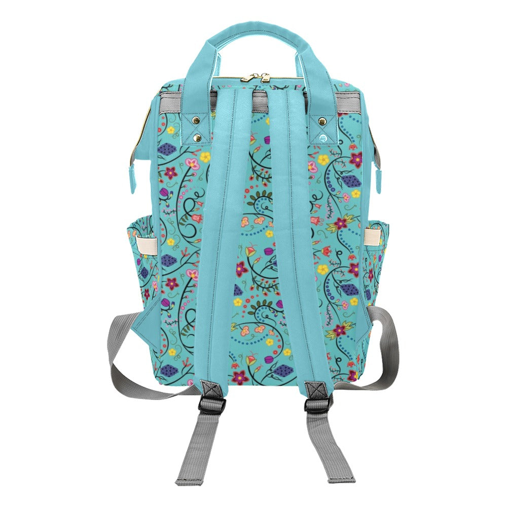 Fresh Fleur Sky Multi-Function Diaper Backpack/Diaper Bag
