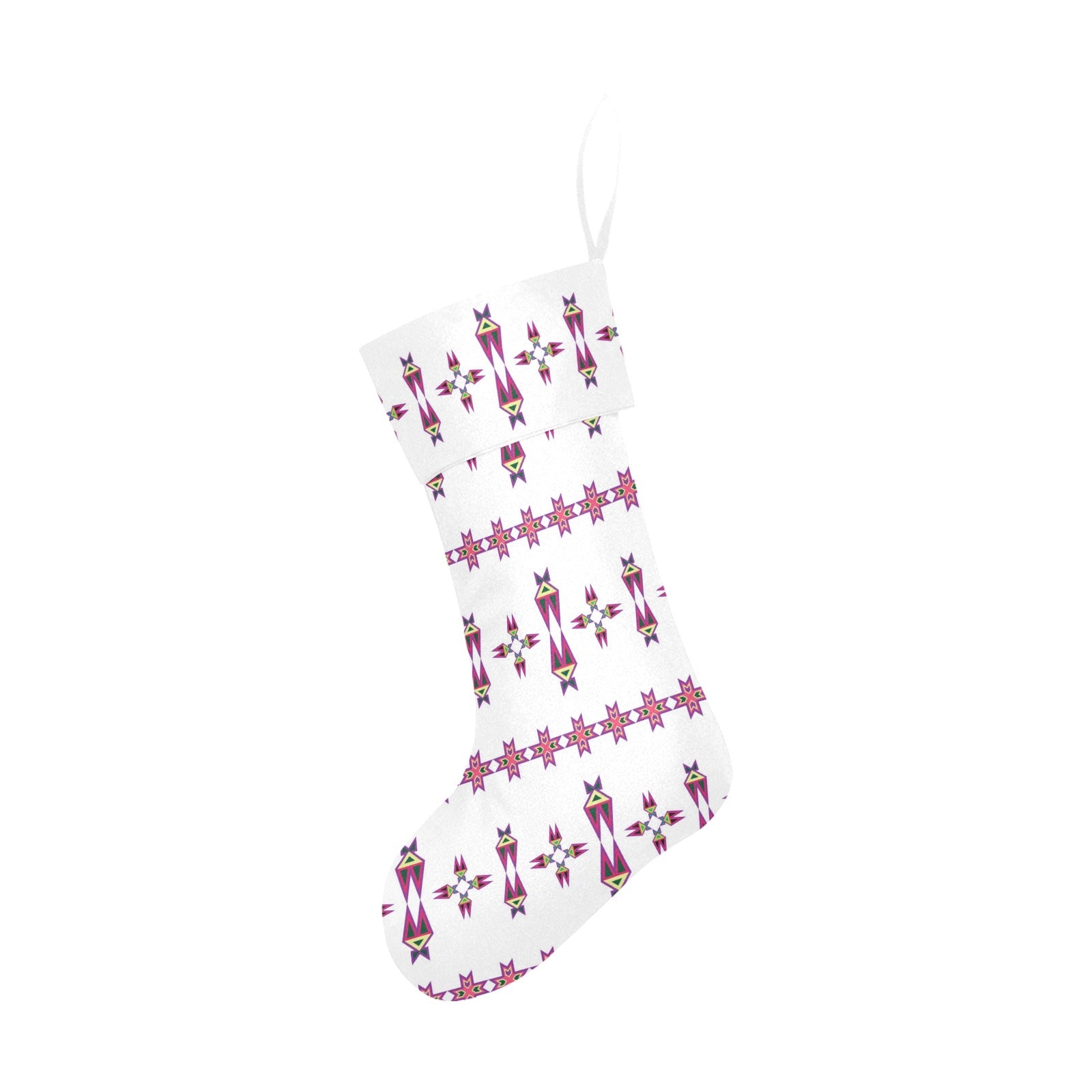 Four Directions Lodge Flurry Christmas Stocking