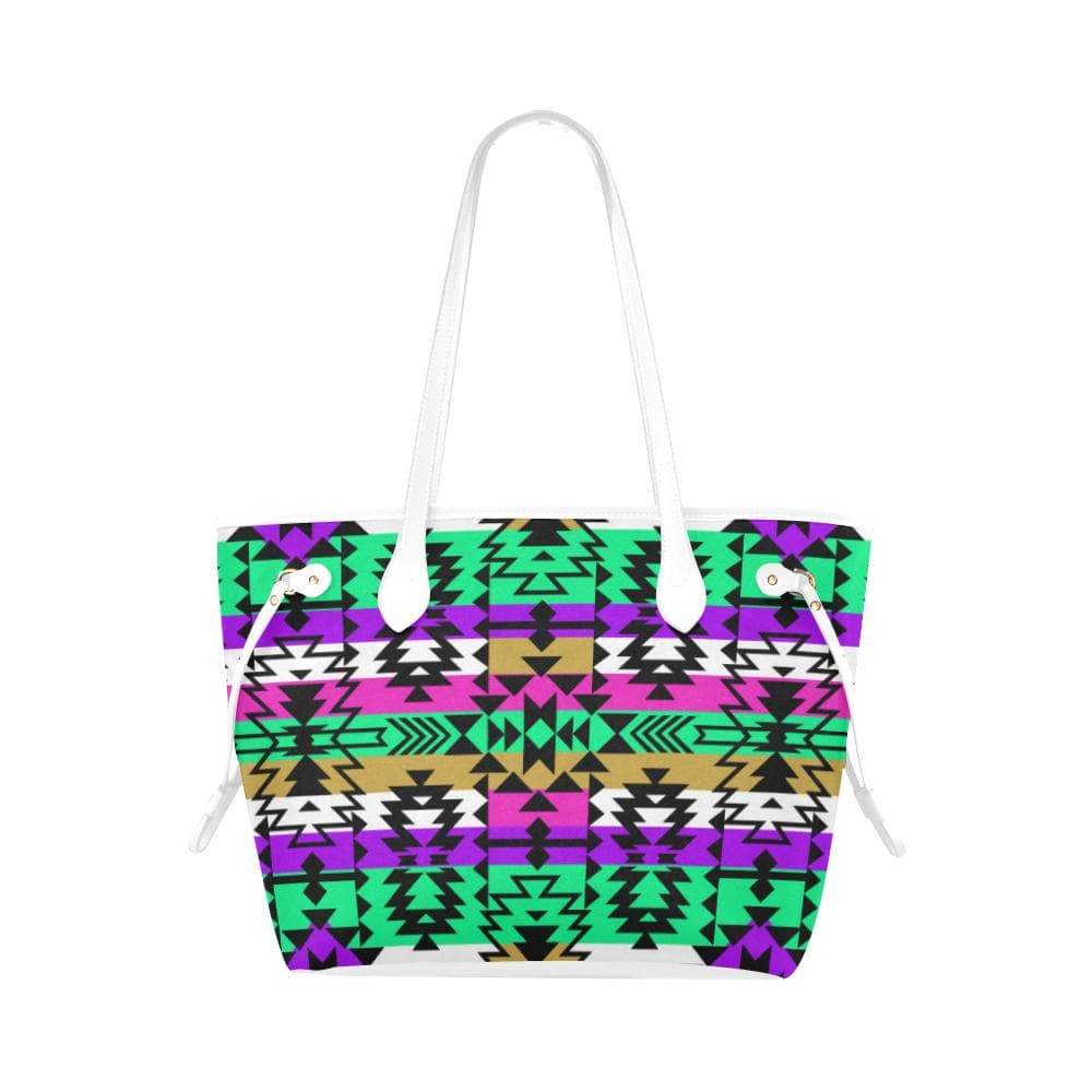 Final Grand Entry Clover Canvas Tote Bag (Model 1661) Clover Canvas Tote Bag (1661) e-joyer