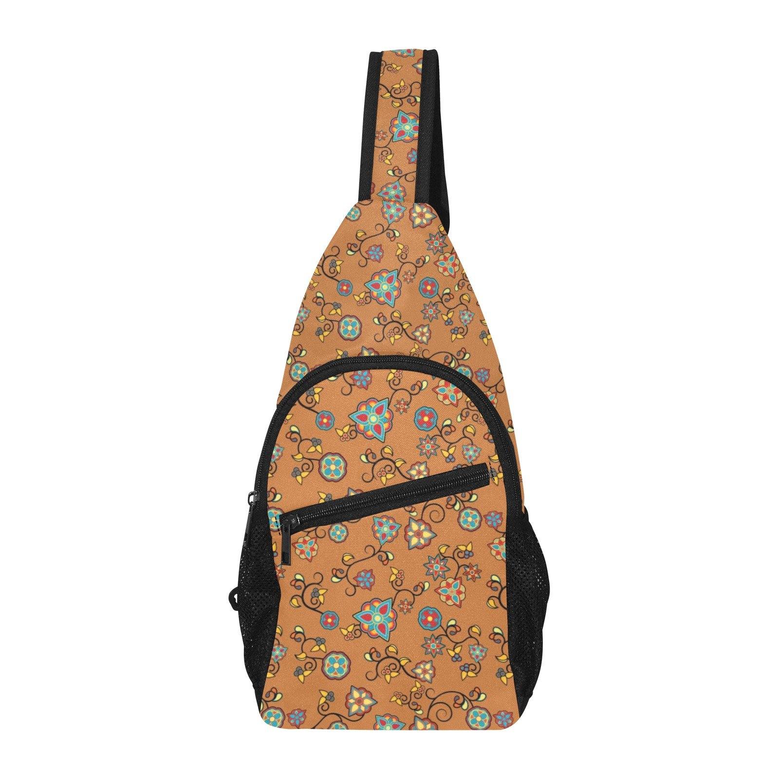 Fire Bloom Light All Over Print Chest Bag (Model 1719) All Over Print Chest Bag (1719) e-joyer