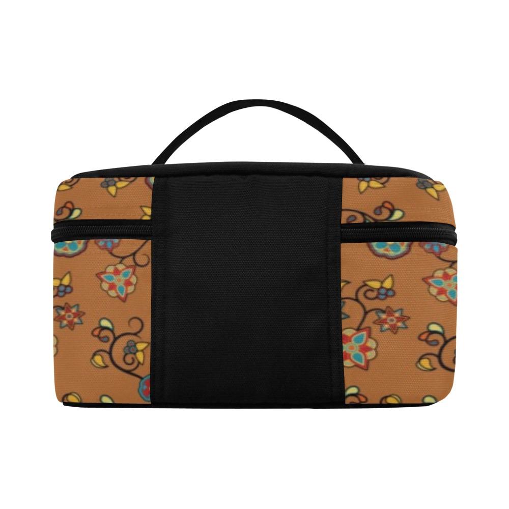 Fire Bloom Light Cosmetic Bag/Large (Model 1658) bag e-joyer