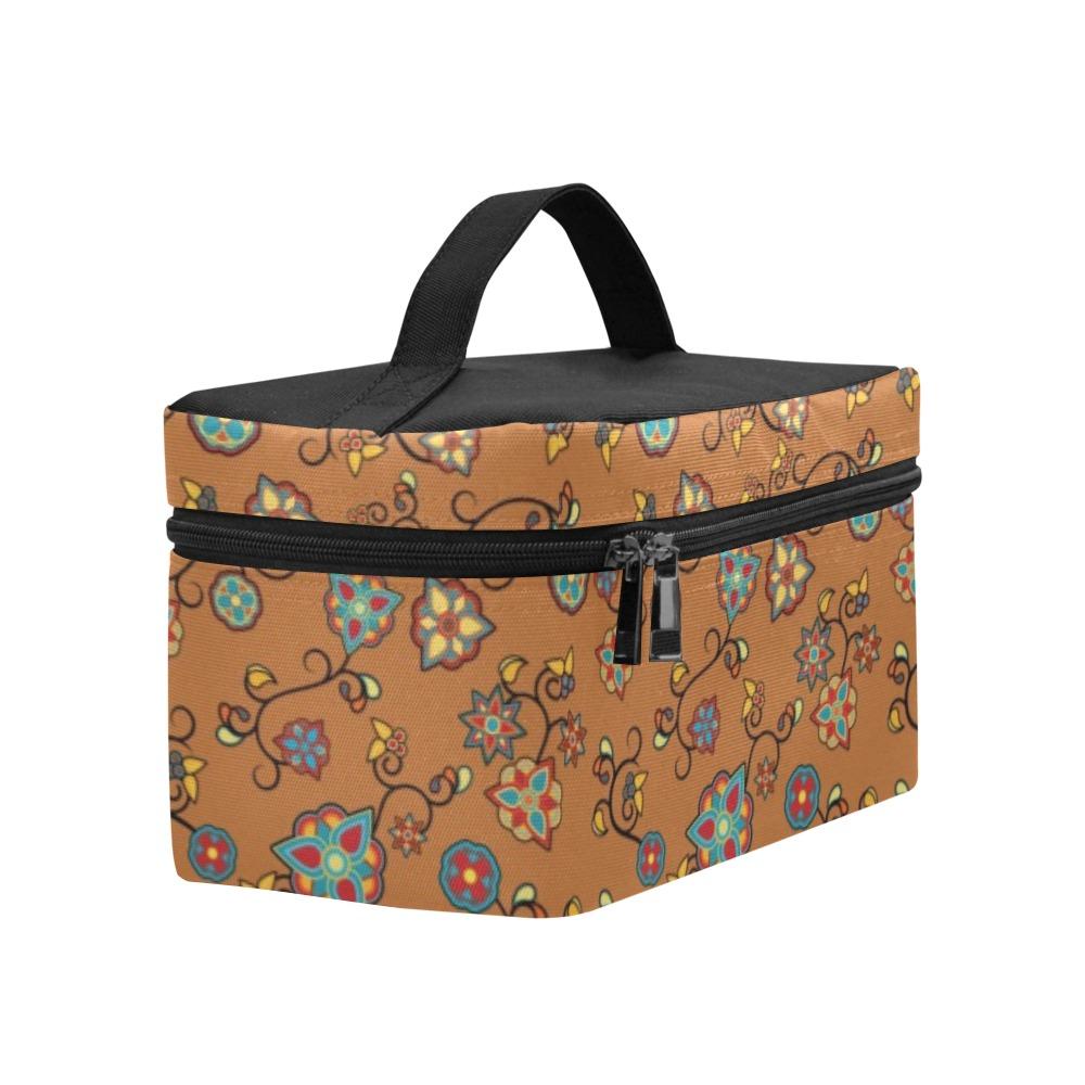 Fire Bloom Light Cosmetic Bag/Large (Model 1658) bag e-joyer