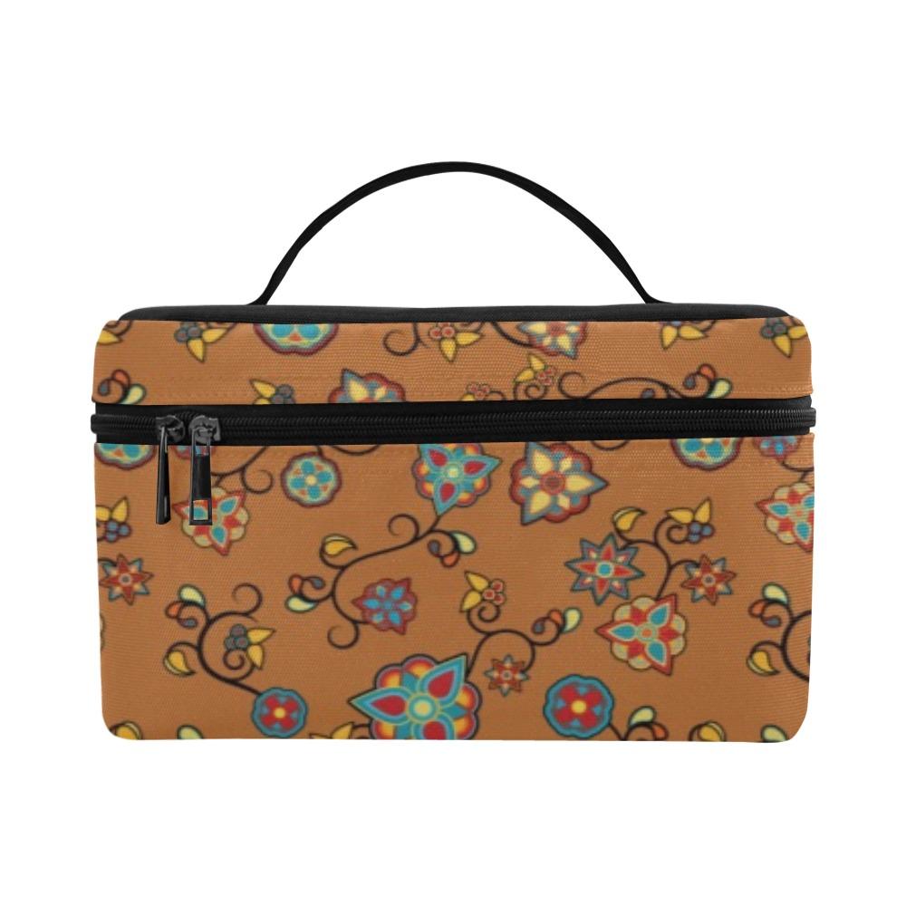 Fire Bloom Light Cosmetic Bag/Large (Model 1658) bag e-joyer