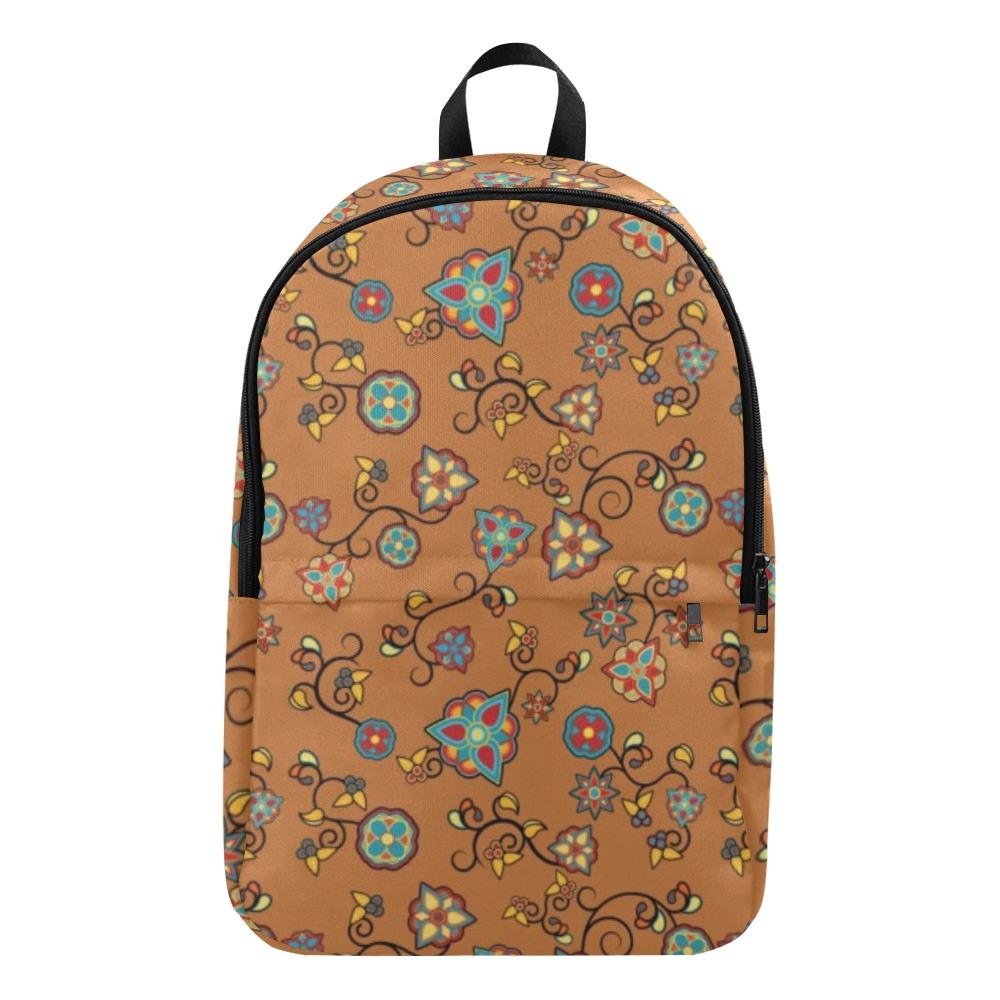 Fire Bloom Light Fabric Backpack for Adult (Model 1659) Casual Backpack for Adult (1659) e-joyer