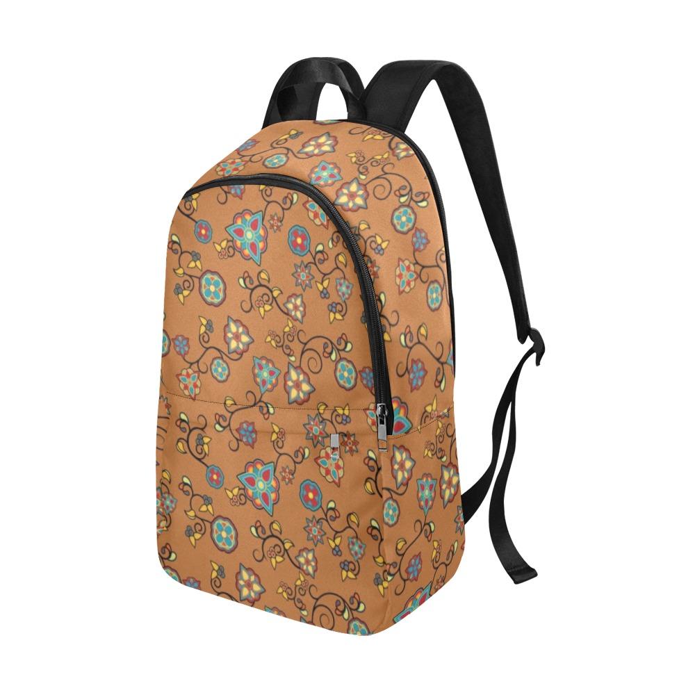 Fire Bloom Light Fabric Backpack for Adult (Model 1659) Casual Backpack for Adult (1659) e-joyer