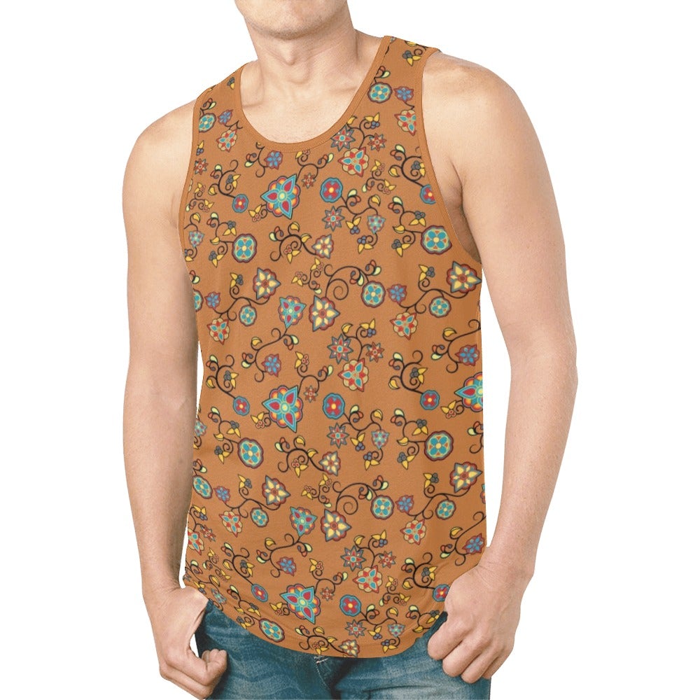 Fire Bloom Light New All Over Print Tank Top for Men (Model T46) New All Over Print Tank Top for Men (T46) e-joyer