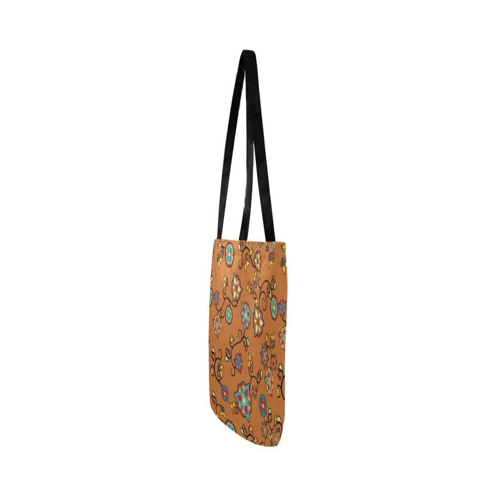 Fire Bloom Light Reusable Shopping Bag Model 1660 (Two sides) Shopping Tote Bag (1660) e-joyer