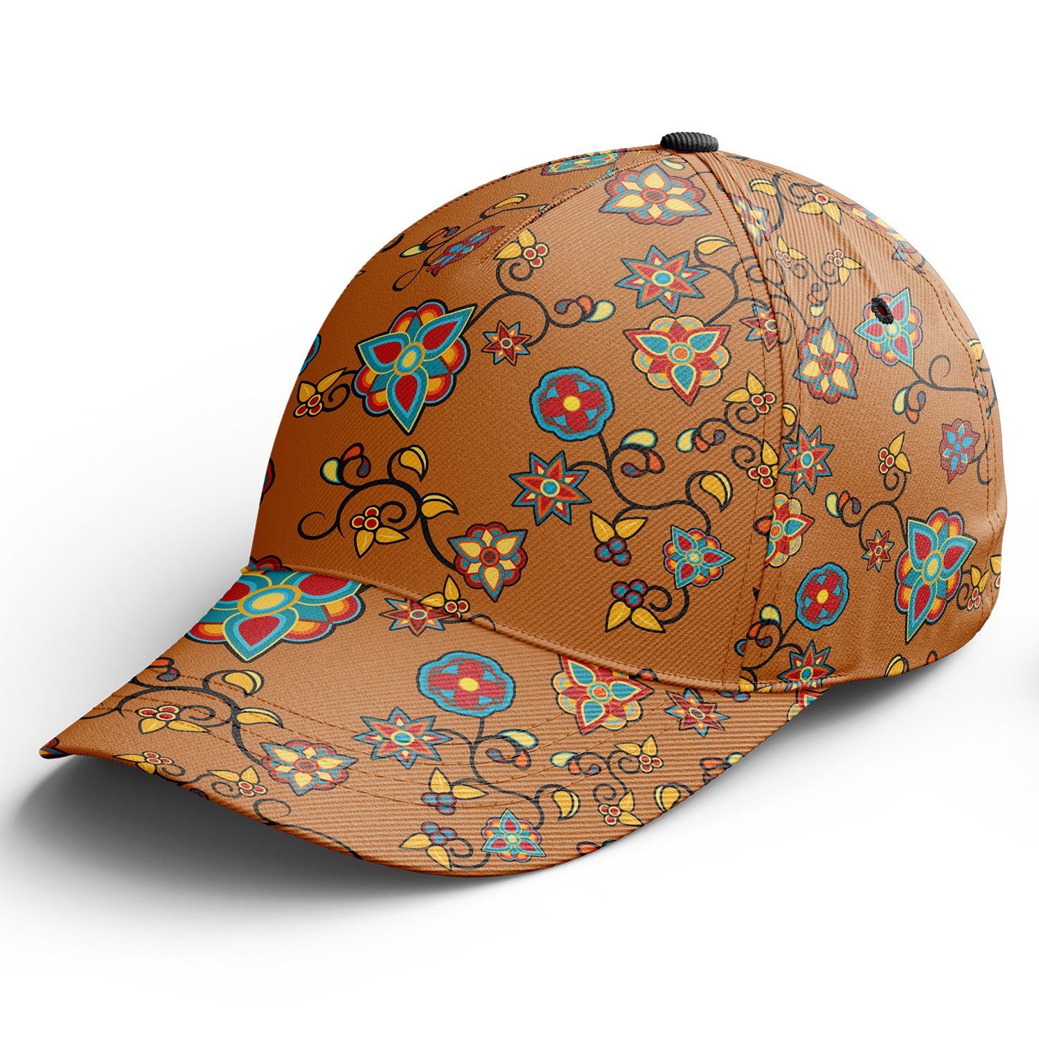 Fire Bloom Light Snapback Hat hat Herman