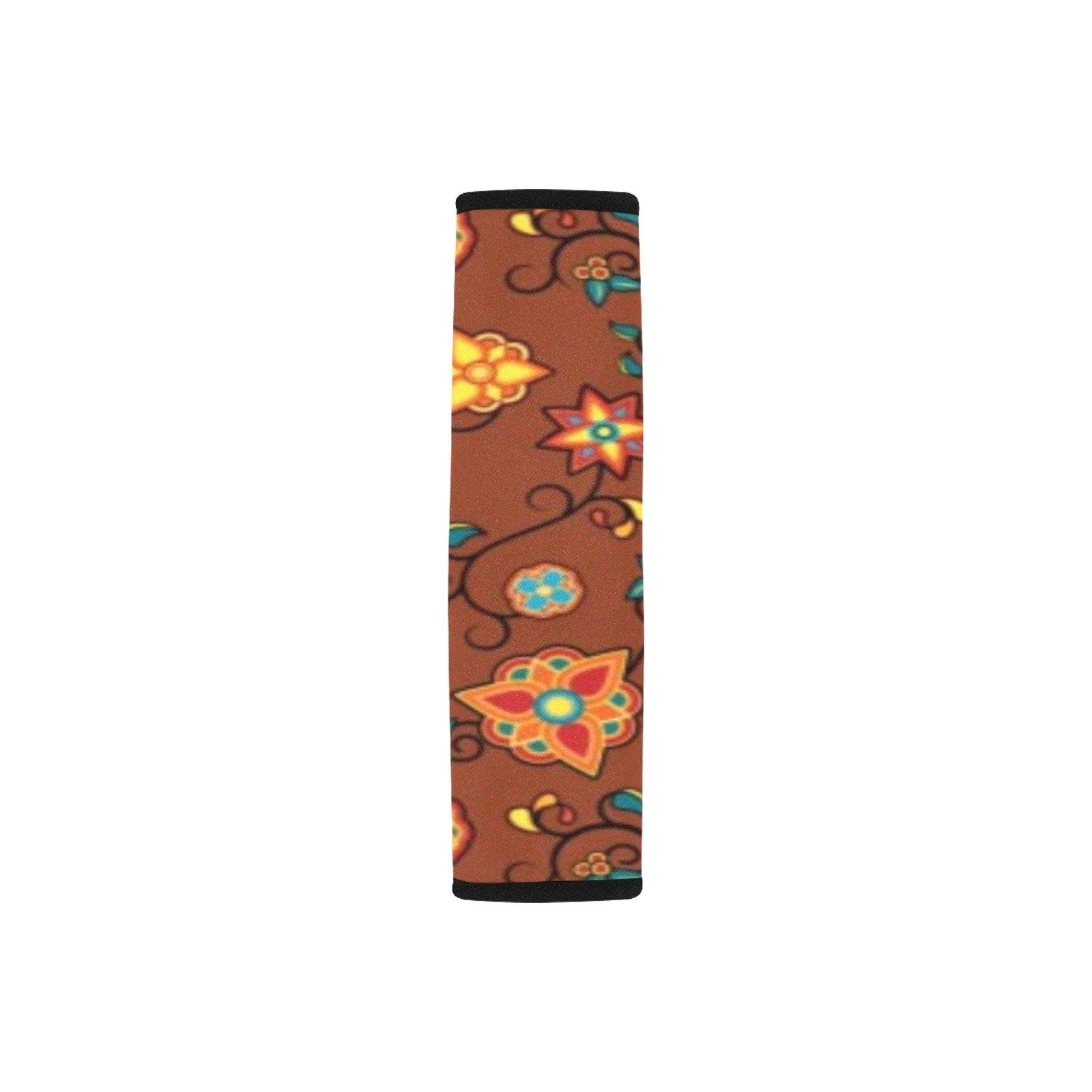 Fire Bloom Shade Car Seat Belt Cover 7''x12.6'' (Pack of 2) Car Seat Belt Cover 7x12.6 (Pack of 2) e-joyer