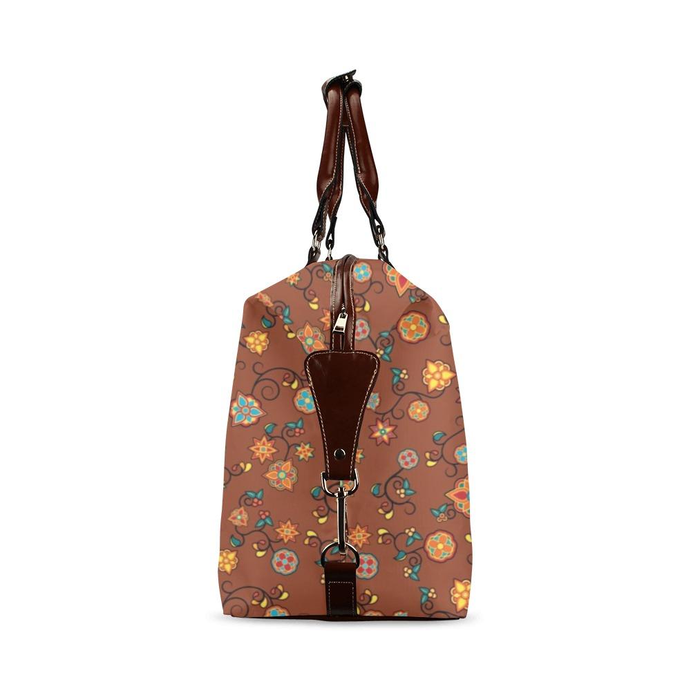 Fire Bloom Shade Classic Travel Bag (Model 1643) Remake Classic Travel Bags (1643) e-joyer 