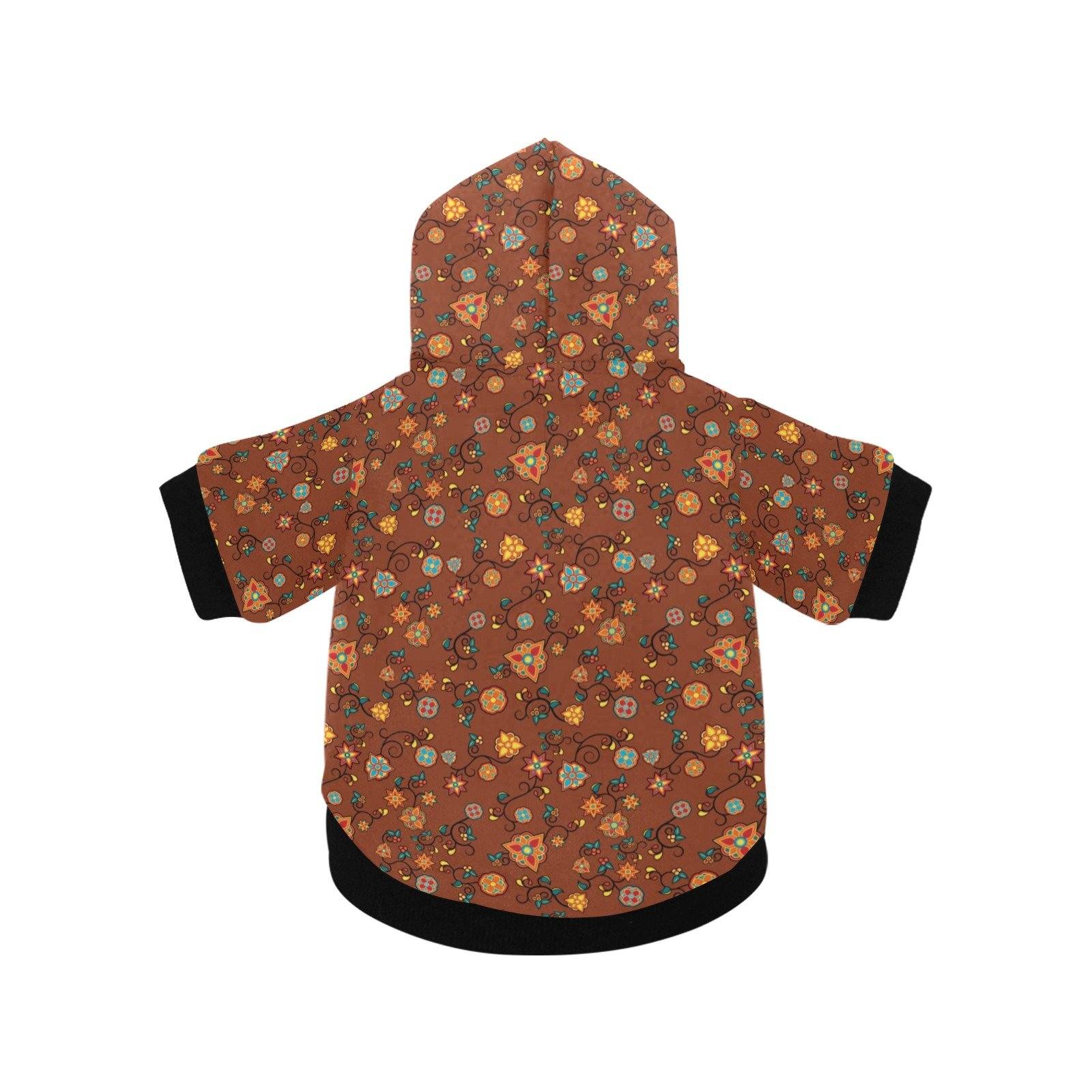 Fire Bloom Shade Pet Dog Hoodie Pet Dog Hoodie e-joyer