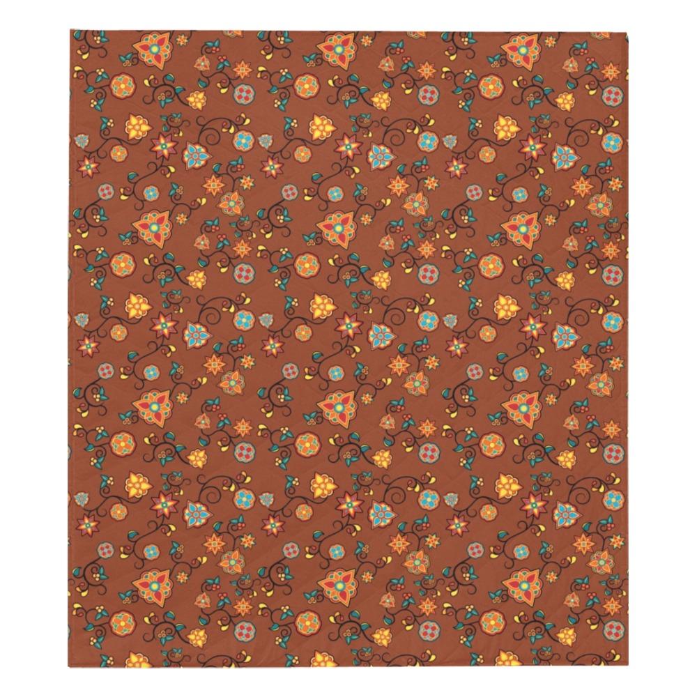 Fire Bloom Shade Quilt 70"x80" Quilt 70"x80" e-joyer 