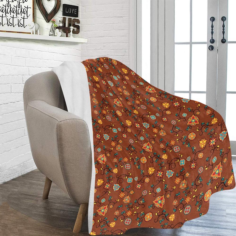 Fire Bloom Shade Ultra-Soft Micro Fleece Blanket 60"x80" Ultra-Soft Blanket 60''x80'' e-joyer 