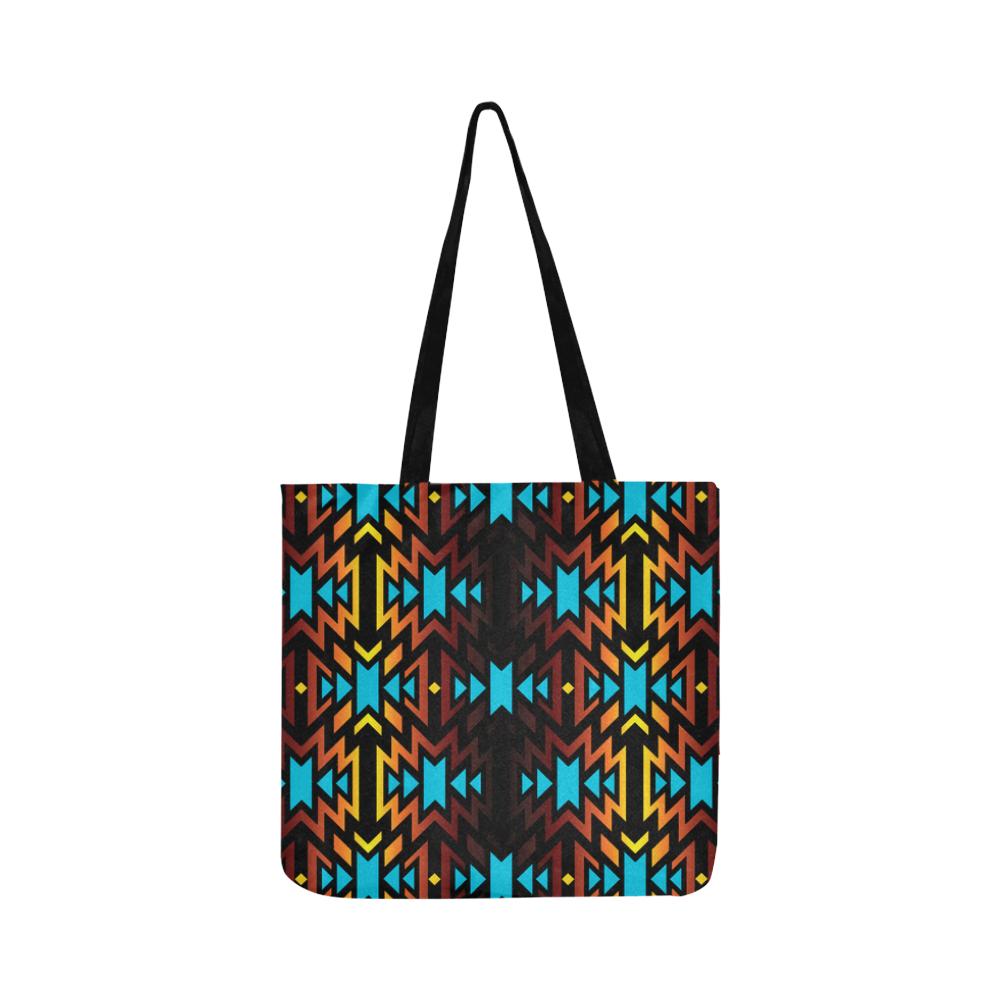 Fire Colors and Sky III Reusable Shopping Bag Model 1660 (Two sides) Shopping Tote Bag (1660) e-joyer