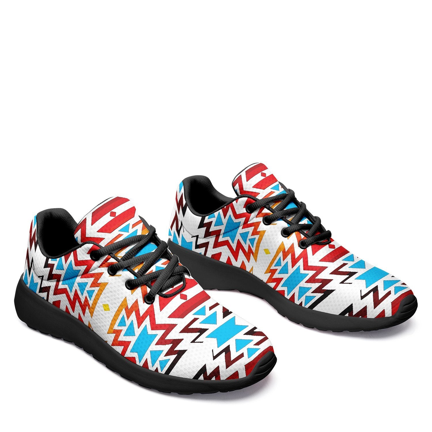 Fire Colors and Sky Ikkaayi Sport Sneakers 49 Dzine 