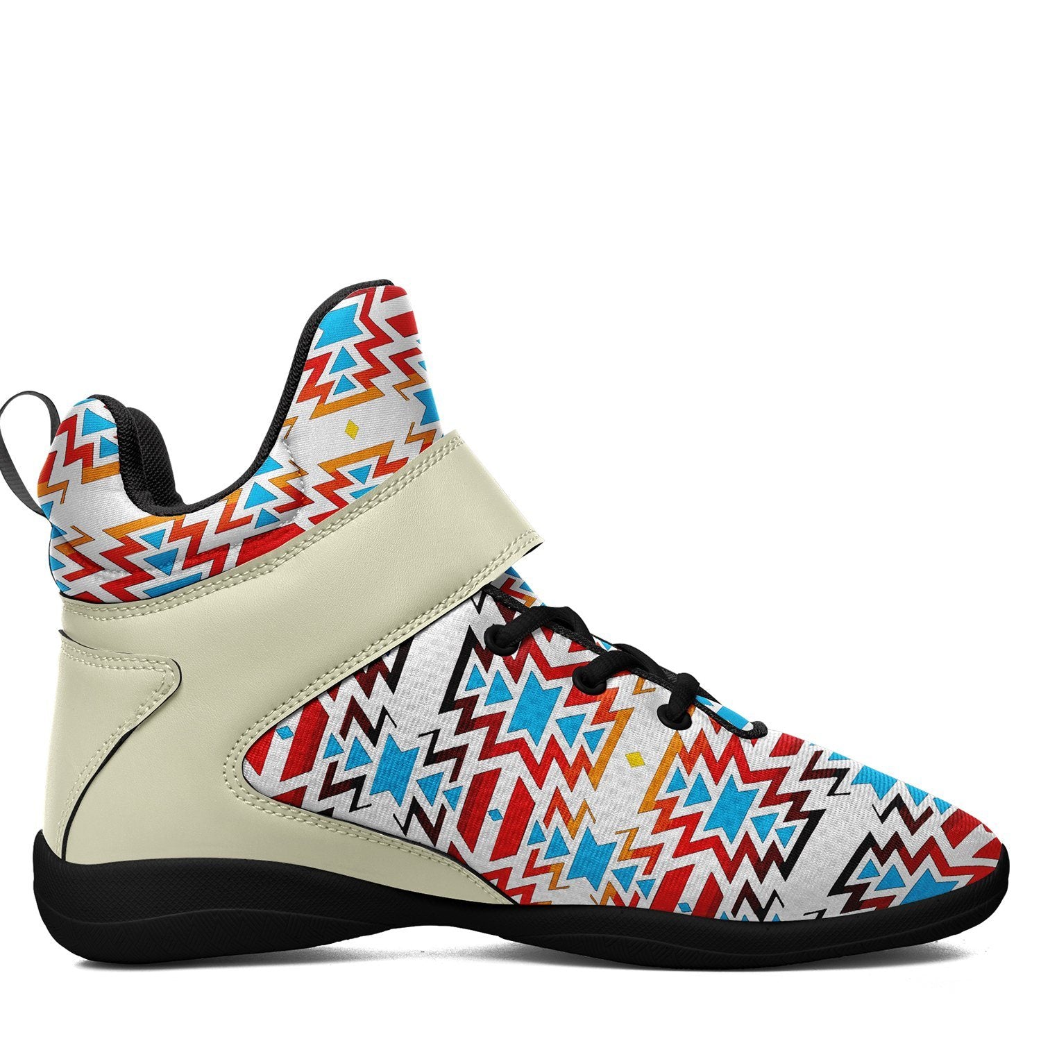 Fire Colors and Sky Ipottaa Basketball / Sport High Top Shoes 49 Dzine