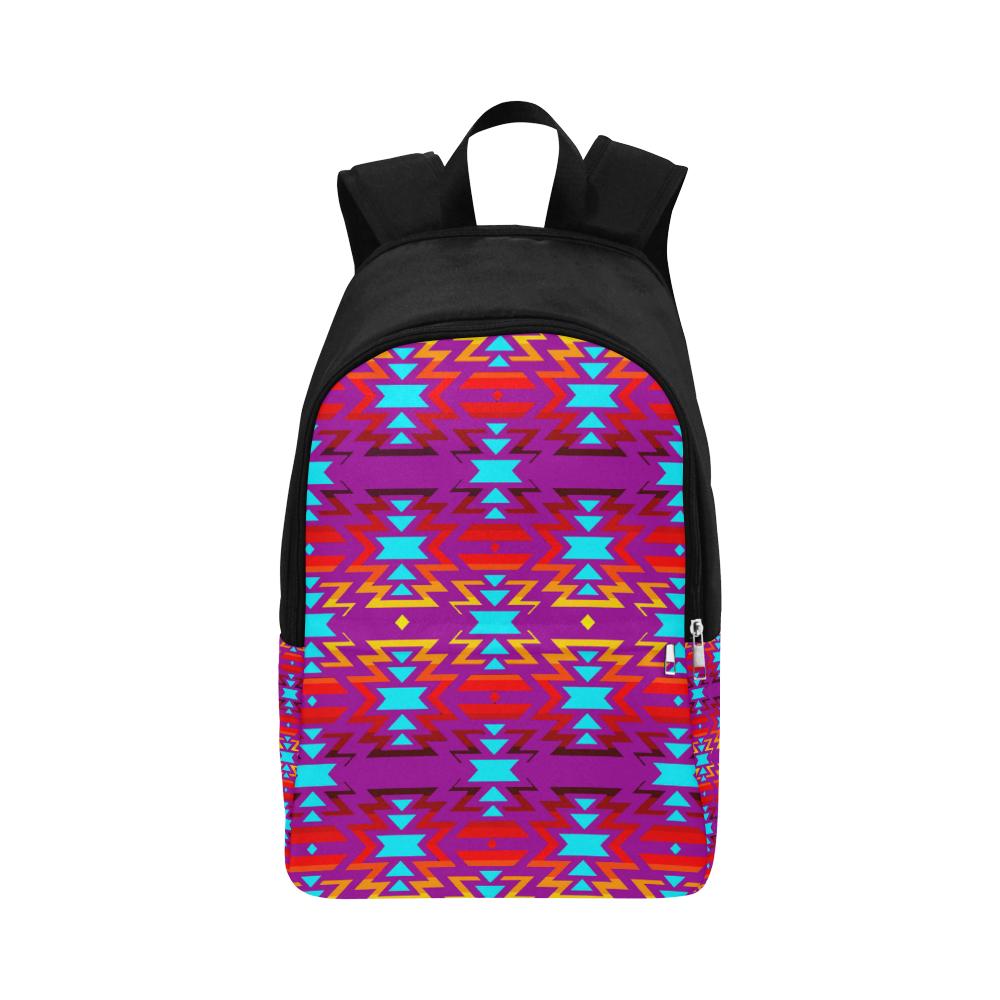 Tribal Backpack - Fire Adobe Fire Backpack for Adult main image 4
