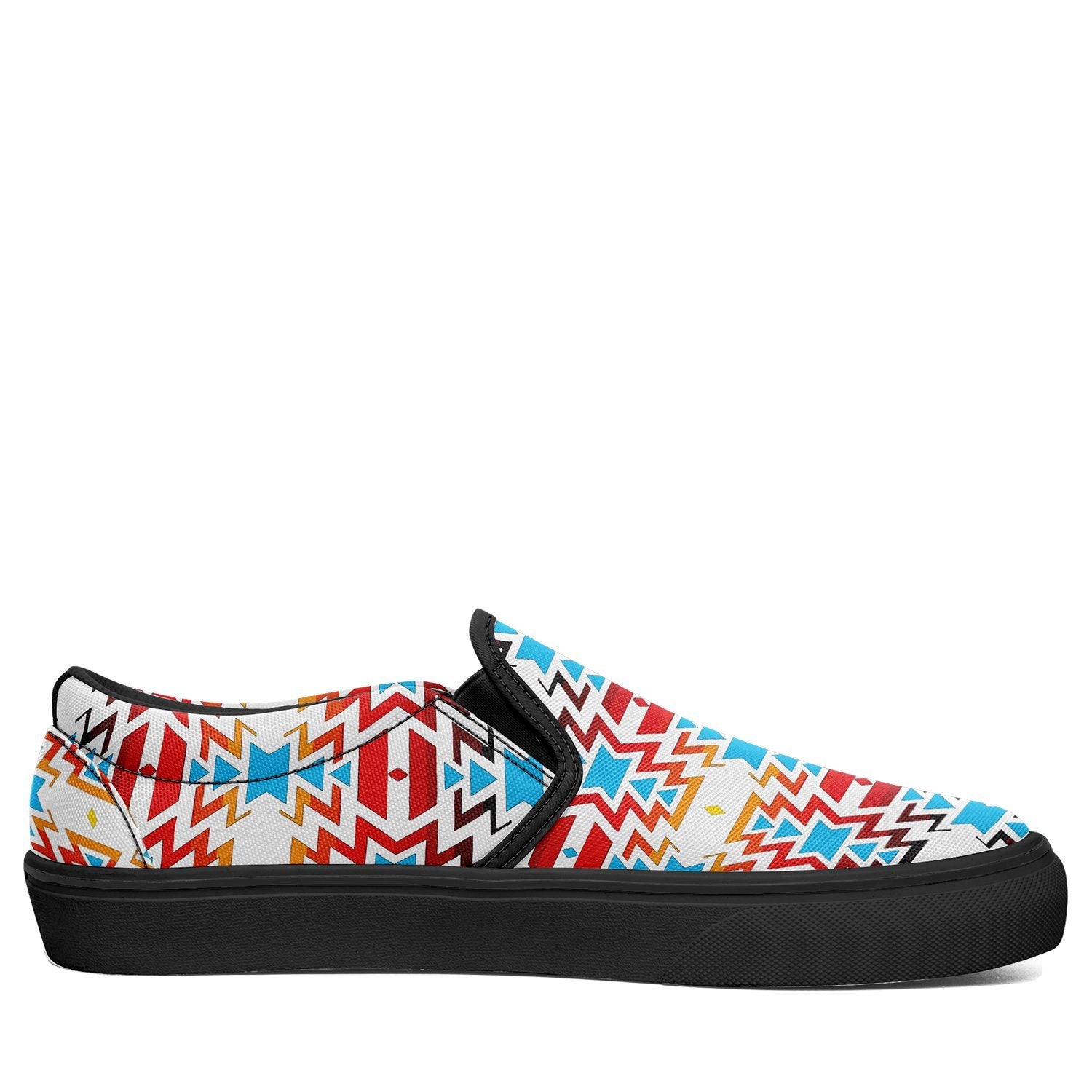 Fire Colors and Sky Otoyimm Canvas Slip On Shoes 49 Dzine