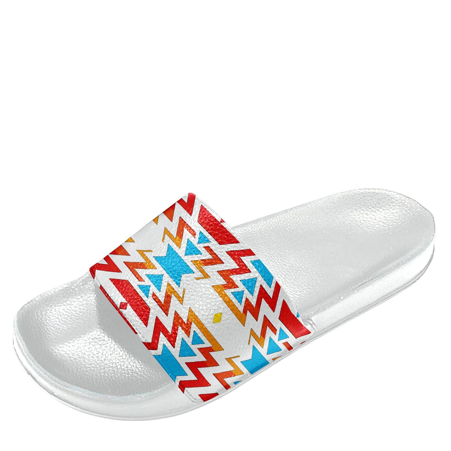 Fire Colors and Sky Slide Sandals 49 Dzine