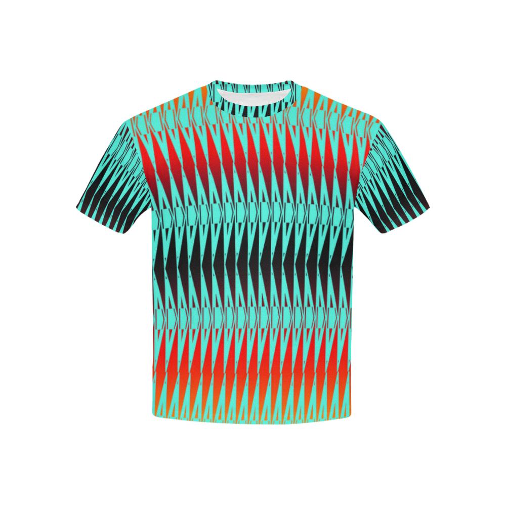 Fire Rattler Sky All Over Print T-shirt for Kid (USA Size) (Model T40) All Over Print T-shirt for Kid e-joyer