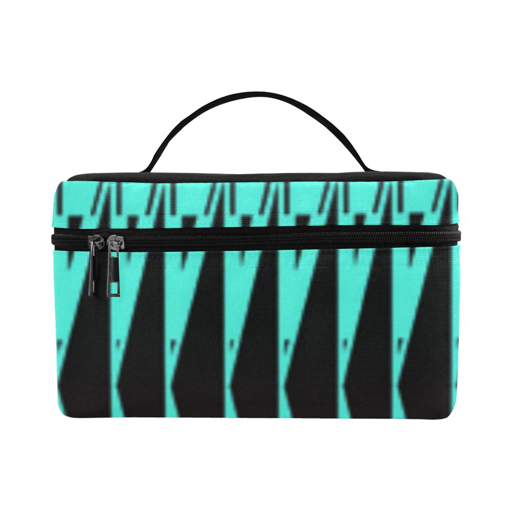 Fire Rattler Sky Cosmetic Bag/Large (Model 1658) Cosmetic Bag e-joyer
