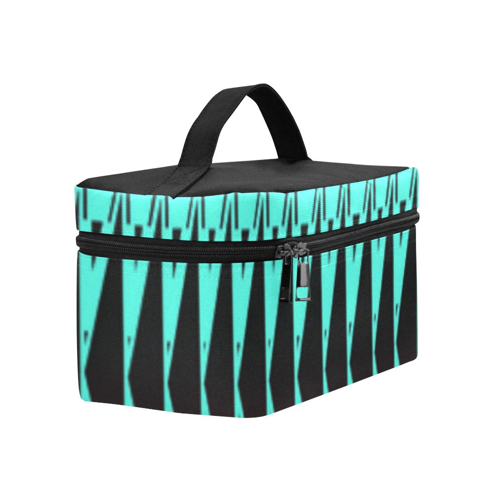Fire Rattler Sky Cosmetic Bag/Large (Model 1658) Cosmetic Bag e-joyer