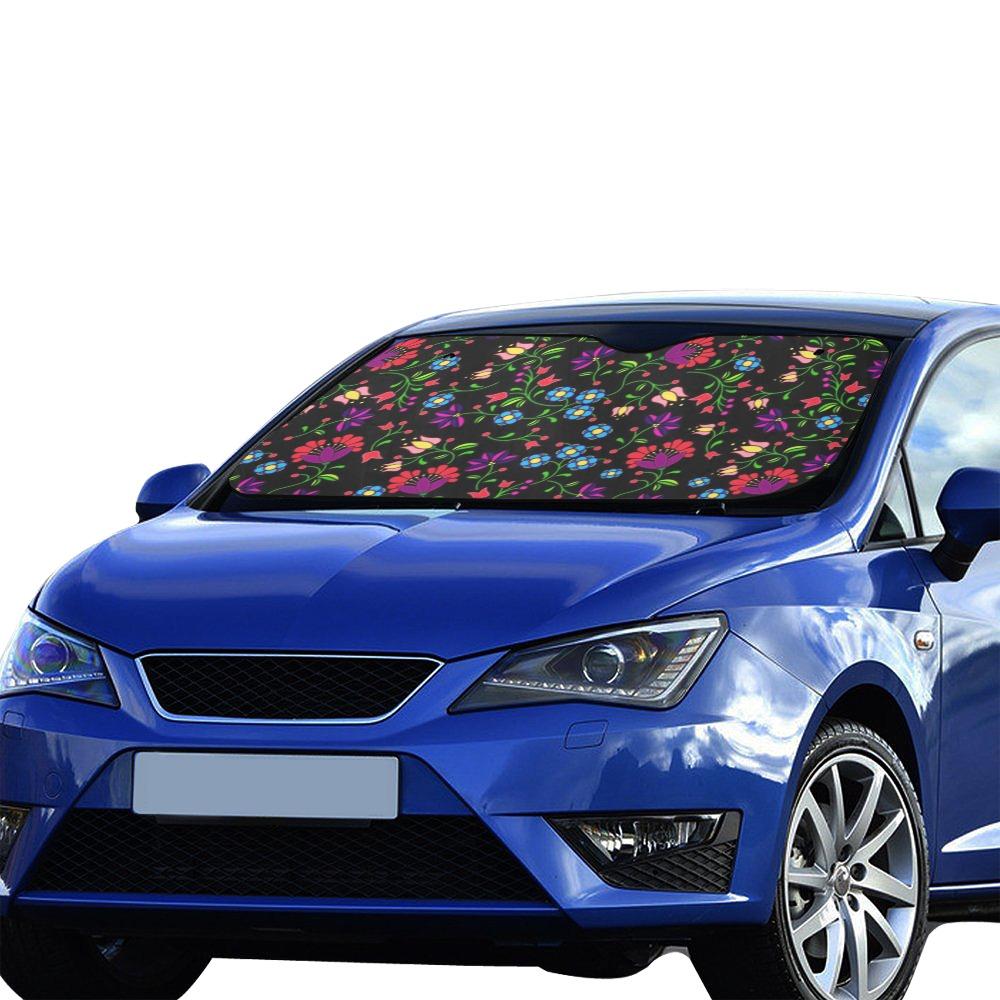 Fleur Indigine Car Sun Shade 55"x30" Car Sun Shade e-joyer