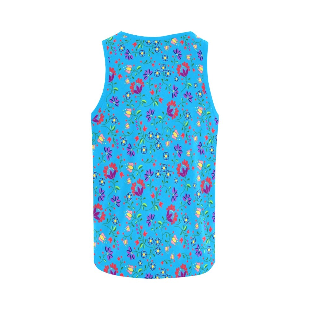Fleur Indigine Ciel All Over Print Tank Top for Women (Model T43) All Over Print Tank Top for Women (T43) e-joyer