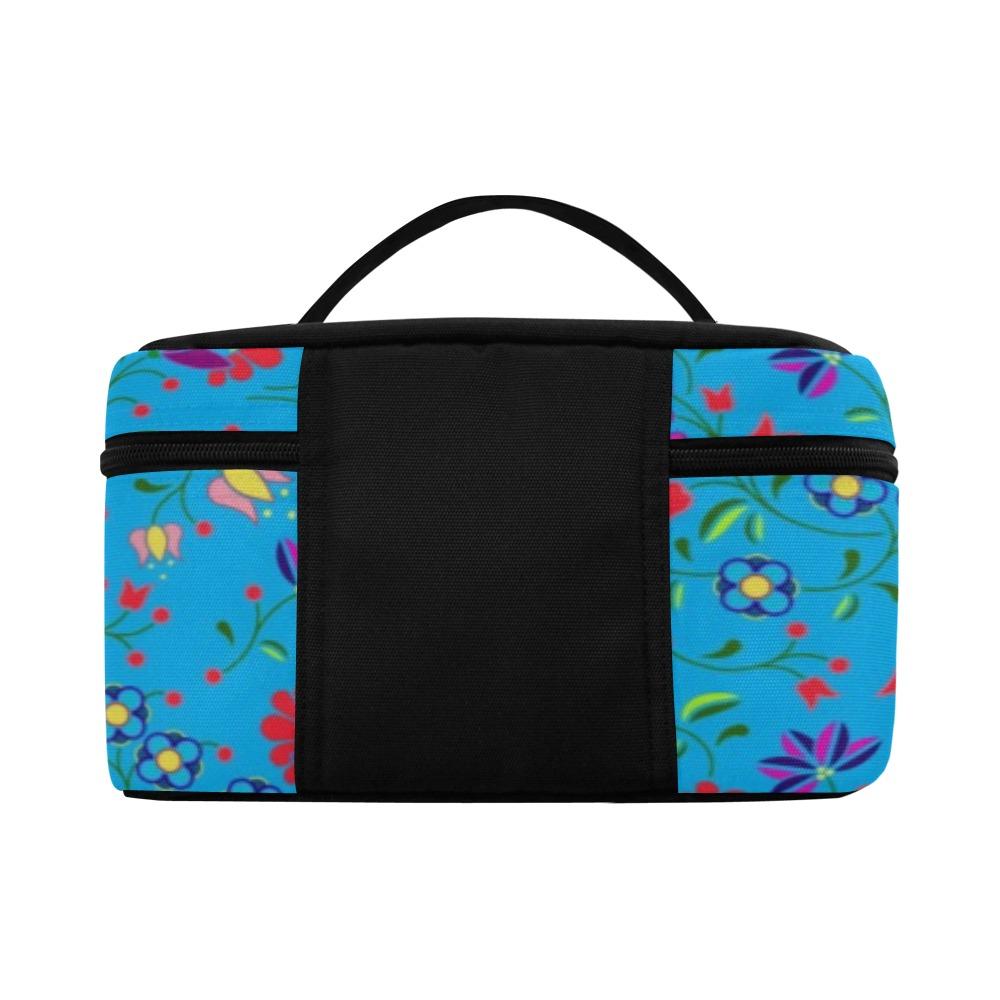 Fleur Indigine Ciel Cosmetic Bag/Large (Model 1658) bag e-joyer