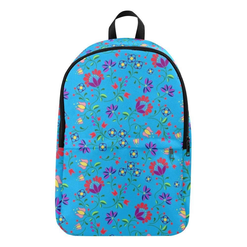 Fleur Indigine Ciel Fabric Backpack for Adult (Model 1659) Casual Backpack for Adult (1659) e-joyer