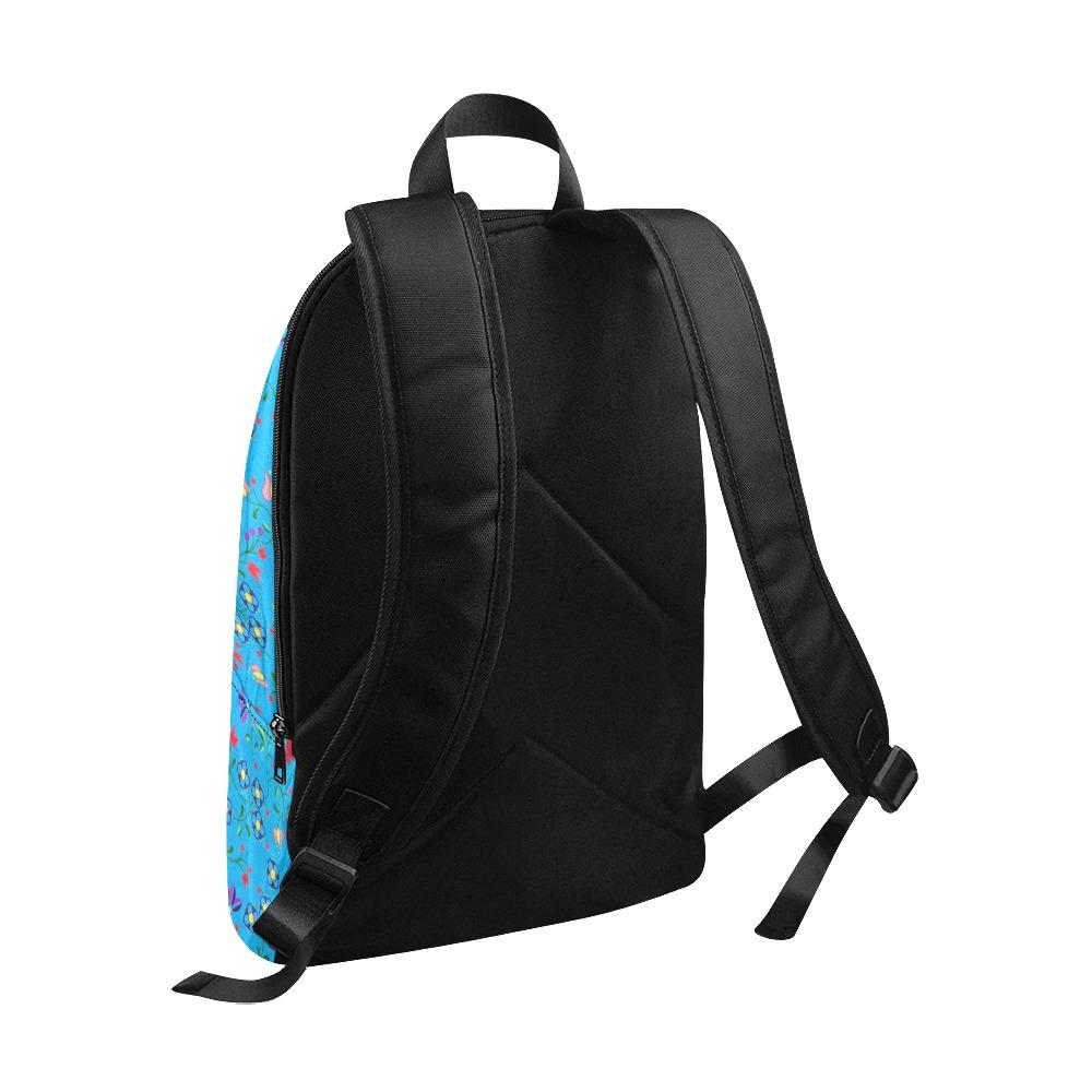 Fleur Indigine Ciel Fabric Backpack for Adult (Model 1659) Casual Backpack for Adult (1659) e-joyer