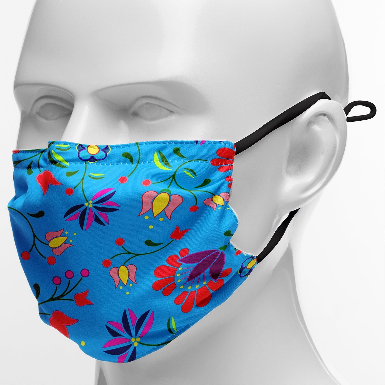 Fleur Indigine Ciel Face Cover Herman