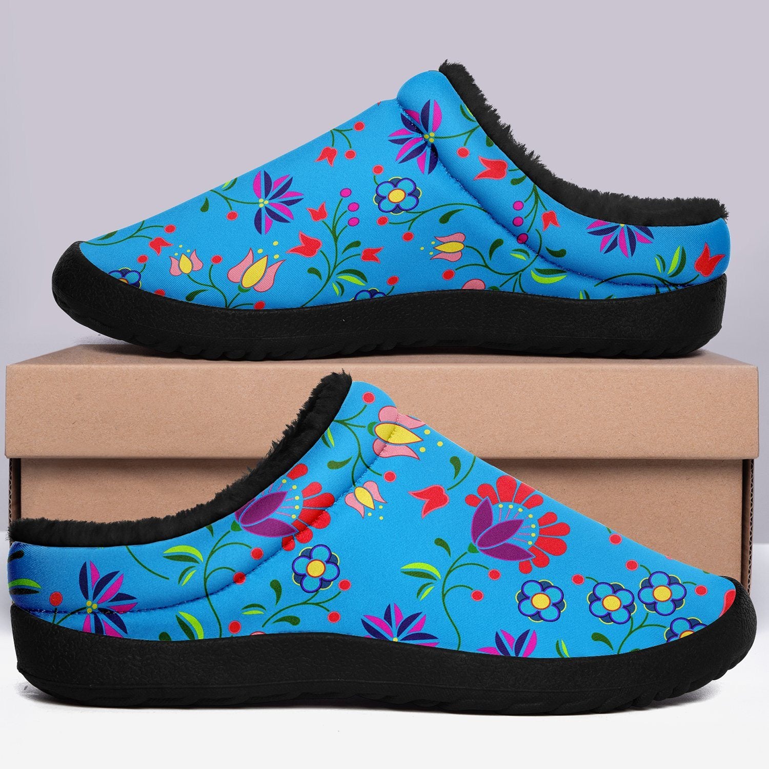 Fleur Indigine Ciel Ikinnii Indoor Slipper 49 Dzine