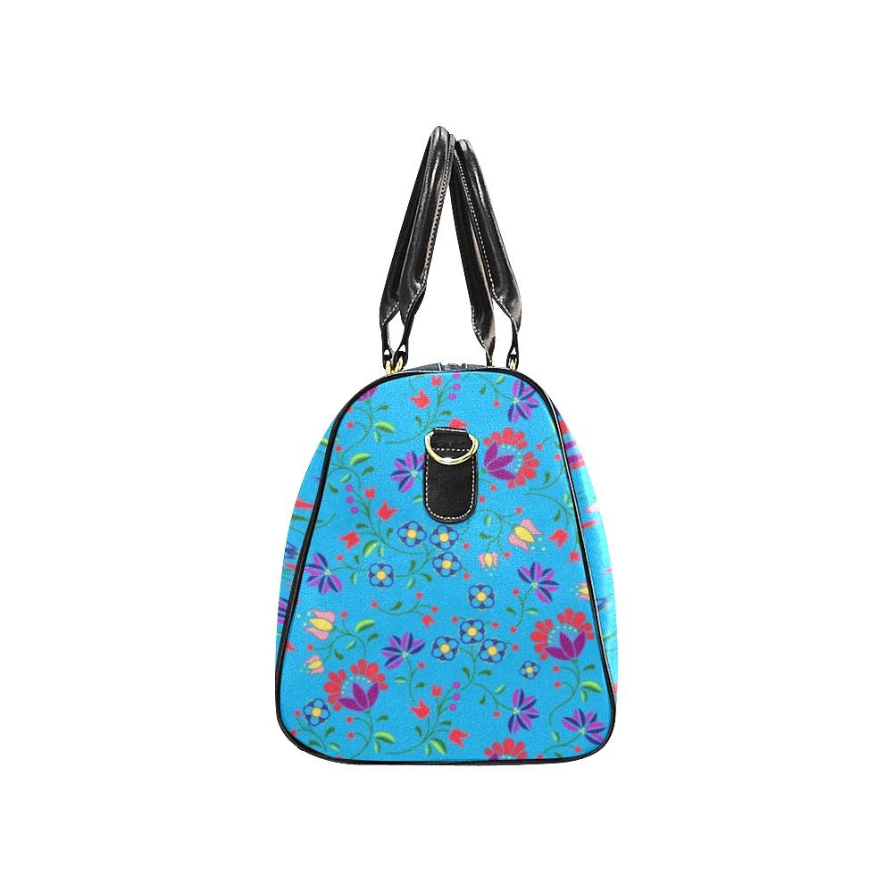 Fleur Indigine Ciel New Waterproof Travel Bag/Small (Model 1639) bag e-joyer