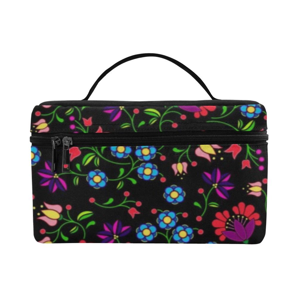 Fleur Indigine Cosmetic Bag/Large (Model 1658) bag e-joyer