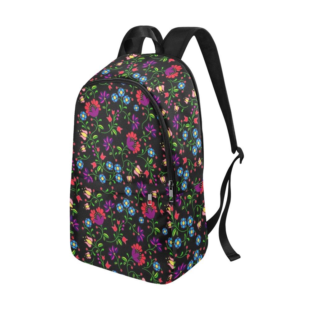 Fleur Indigine Fabric Backpack for Adult (Model 1659) Casual Backpack for Adult (1659) e-joyer