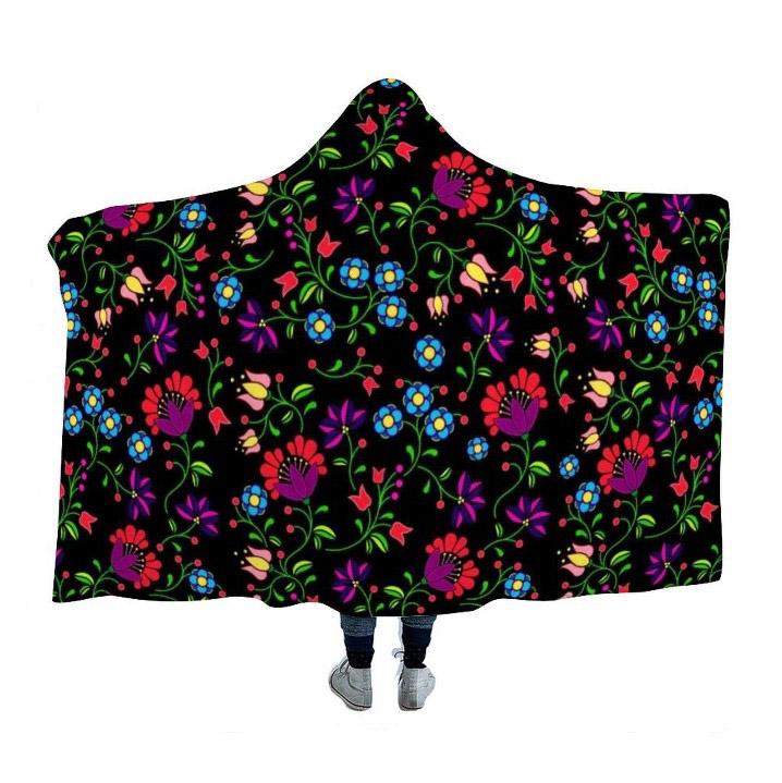 Fleur Indigine Hooded Blanket blanket 49 Dzine