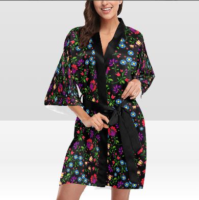 Fleur Indigine Kimono Robe Artsadd