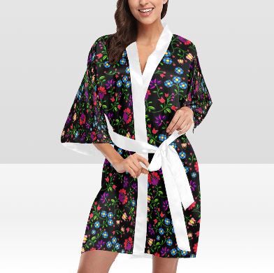Fleur Indigine Kimono Robe Artsadd