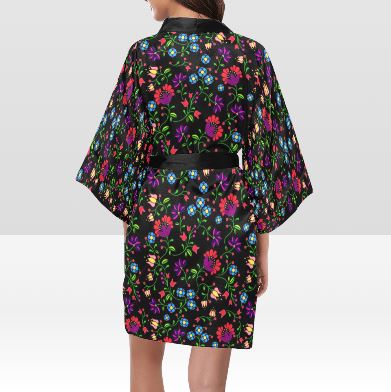 Fleur Indigine Kimono Robe Artsadd