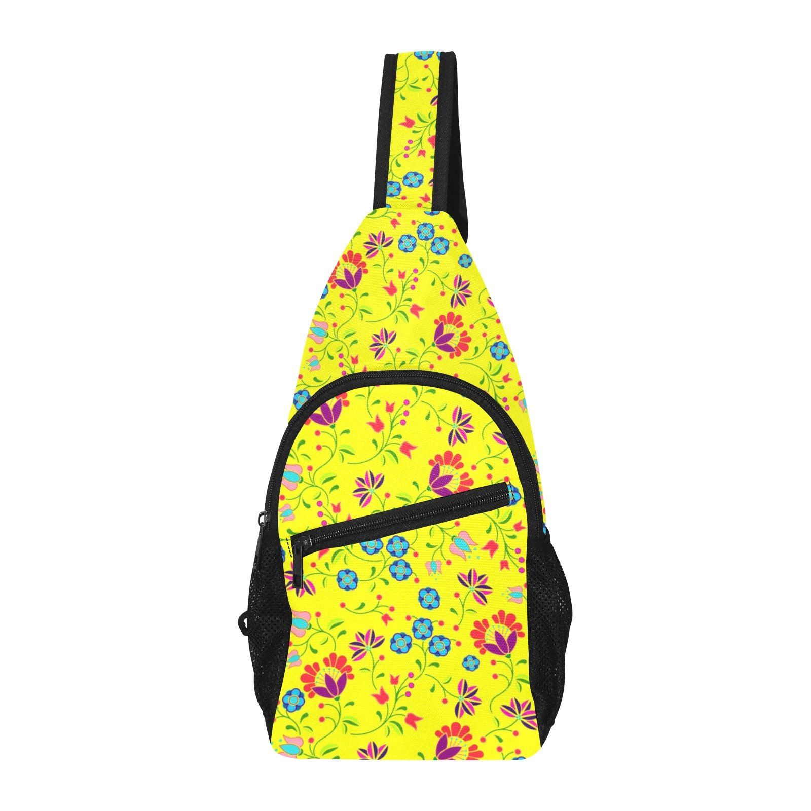 Fleur Indigine Mais All Over Print Chest Bag (Model 1719) All Over Print Chest Bag (1719) e-joyer