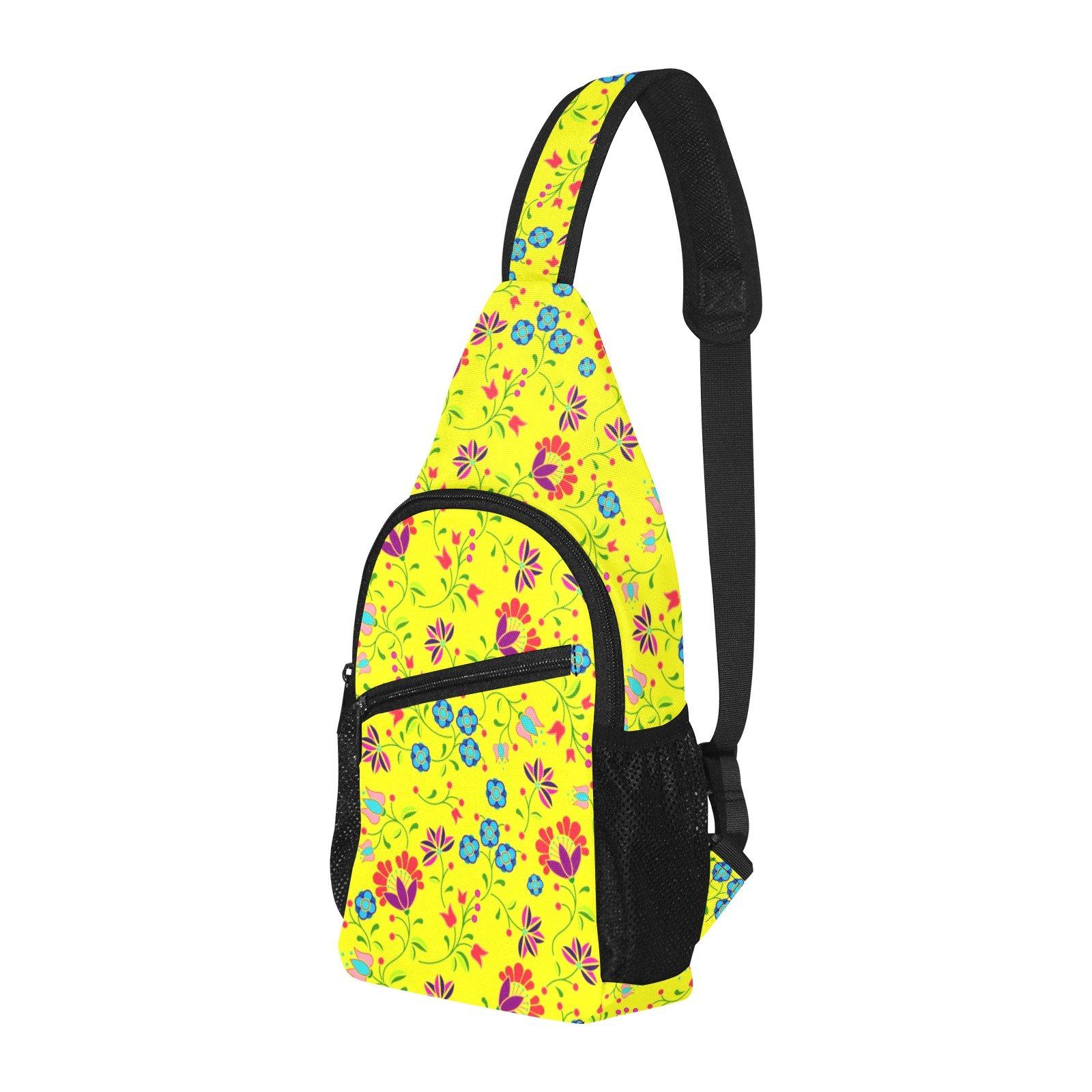 Fleur Indigine Mais All Over Print Chest Bag (Model 1719) All Over Print Chest Bag (1719) e-joyer