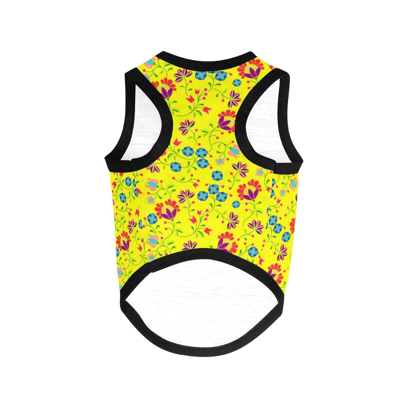 Fleur Indigine Mais All Over Print Pet Tank Top Pet Tank Top e-joyer