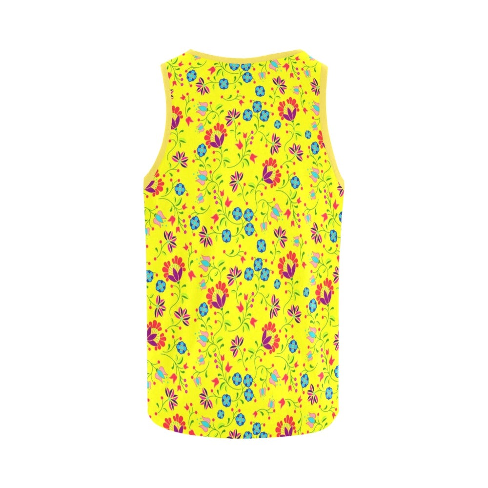 Fleur Indigine Mais All Over Print Tank Top for Women (Model T43) All Over Print Tank Top for Women (T43) e-joyer