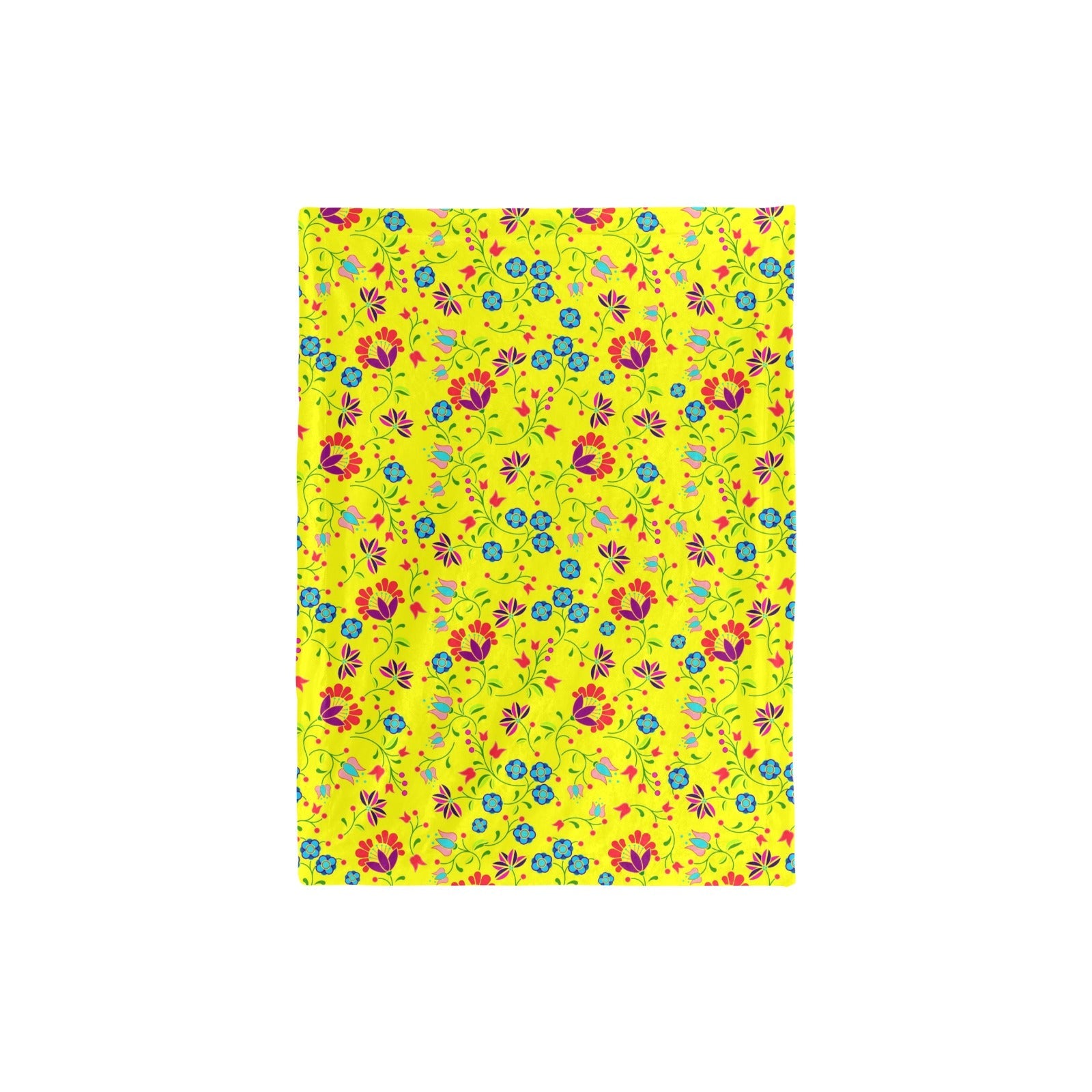 Fleur Indigine Mais Baby Blanket 30"x40" Baby Blanket 30"x40" e-joyer