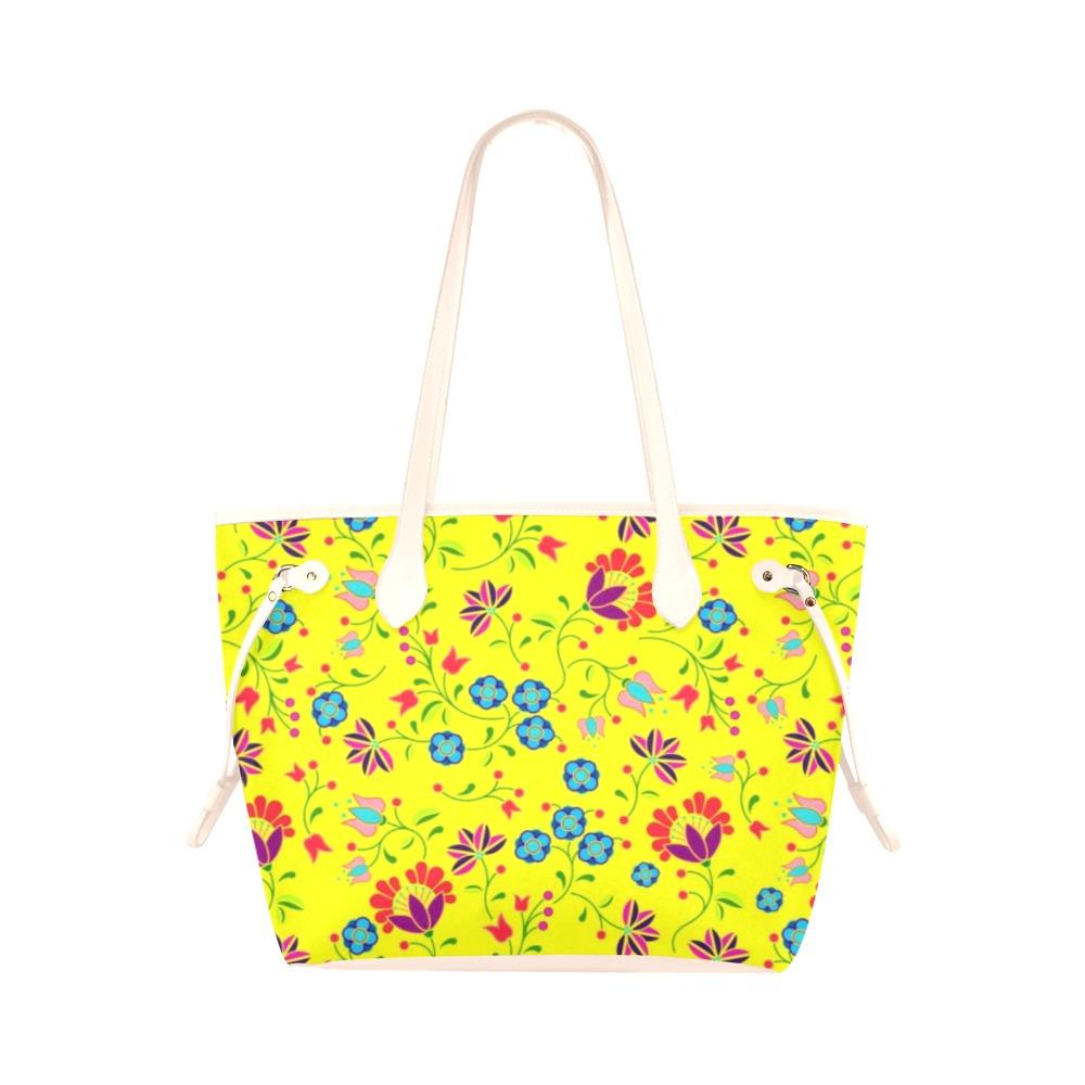Fleur Indigine Mais Clover Canvas Tote Bag (Model 1661) Clover Canvas Tote Bag (1661) e-joyer
