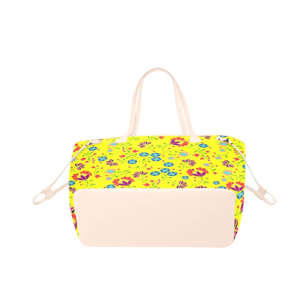 Fleur Indigine Mais Clover Canvas Tote Bag (Model 1661) Clover Canvas Tote Bag (1661) e-joyer
