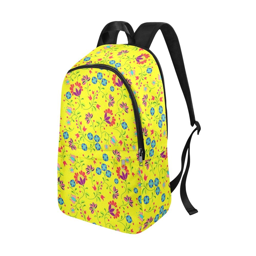 Fleur Indigine Mais Fabric Backpack for Adult (Model 1659) Casual Backpack for Adult (1659) e-joyer