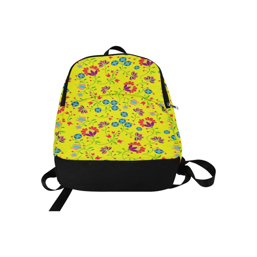 Fleur Indigine Mais Fabric Backpack for Adult (Model 1659) Casual Backpack for Adult (1659) e-joyer