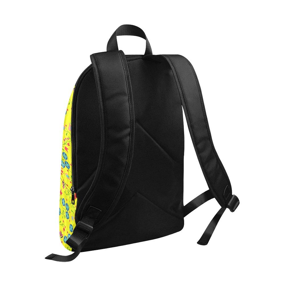 Fleur Indigine Mais Fabric Backpack for Adult (Model 1659) Casual Backpack for Adult (1659) e-joyer
